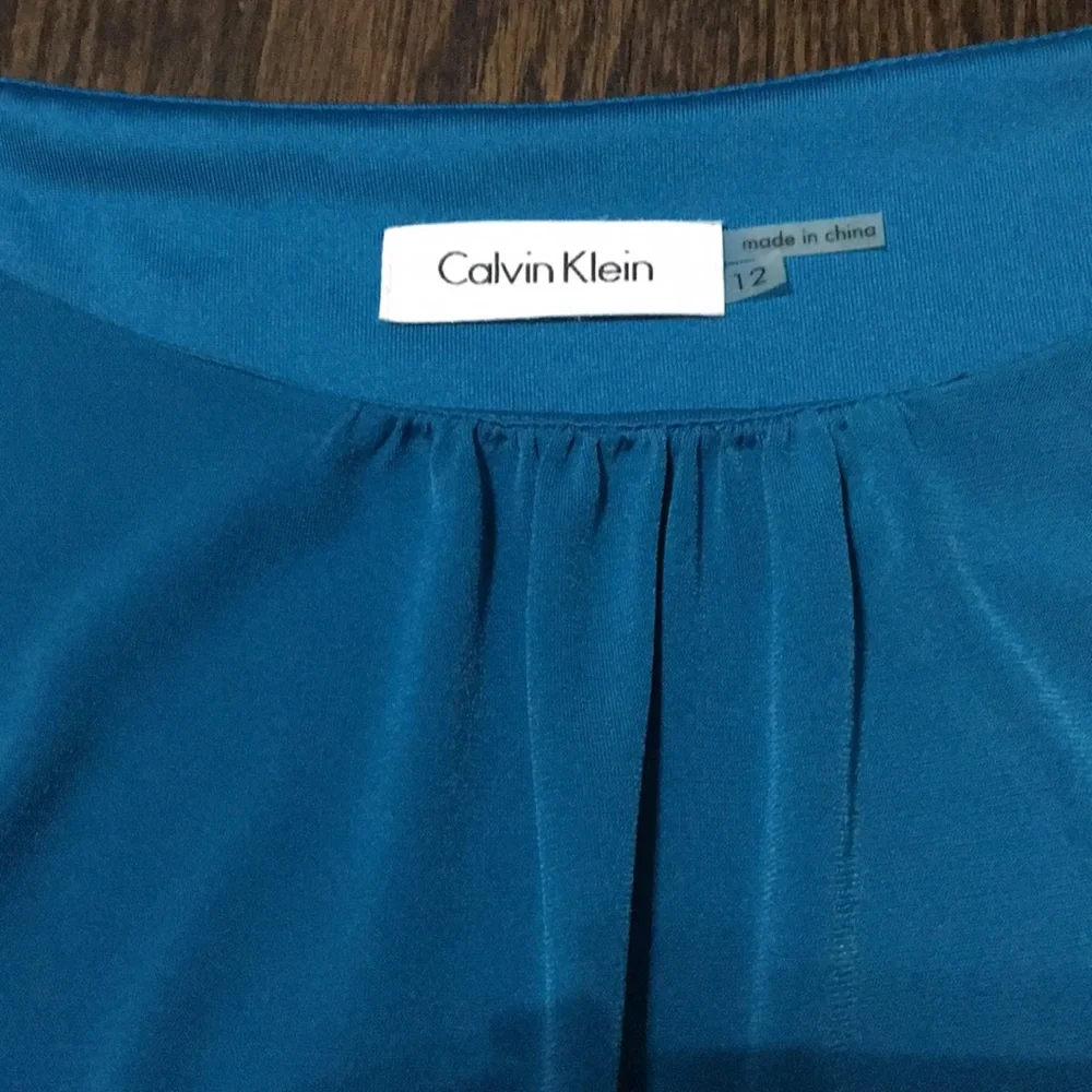 Calvin Klein Blue Midi Dress - Picture 2 of 5
